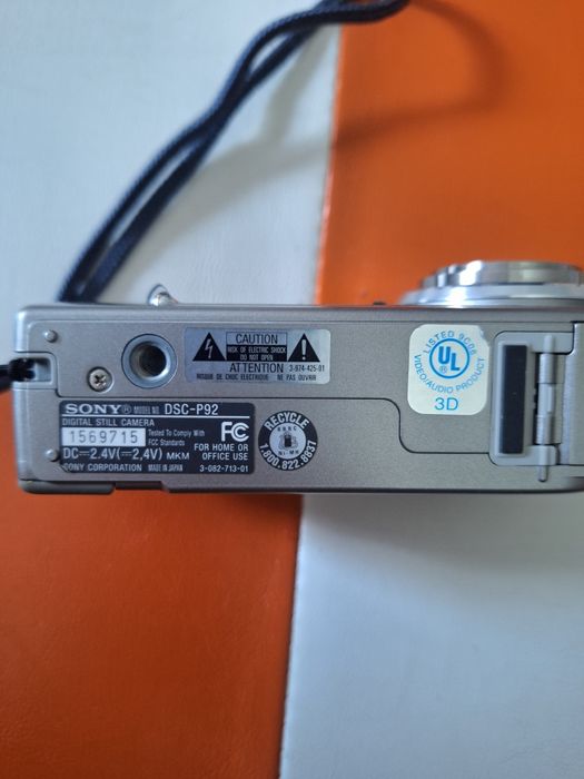 Camera Sony DSC-P92