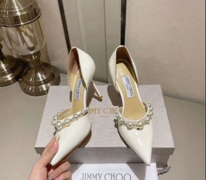 Pantofi Jimmy choo pearl pe comanda
