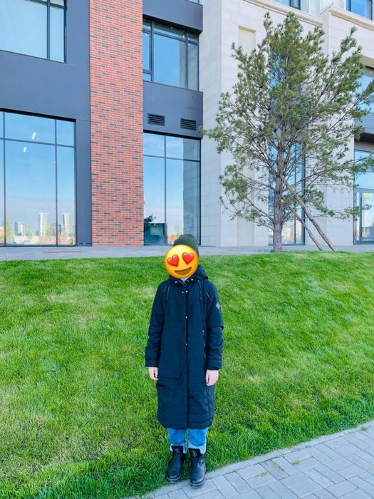 Черный плащ весна-осень