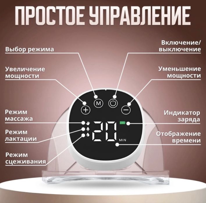 Молокоотсос электроный
