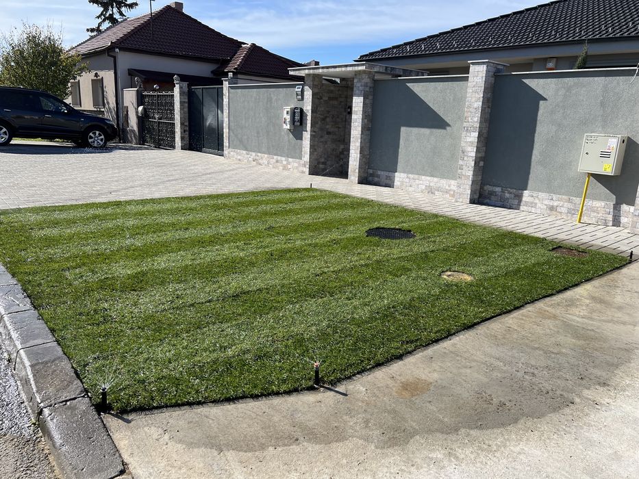 Sistem Irigatii gazon, gazon rulouri