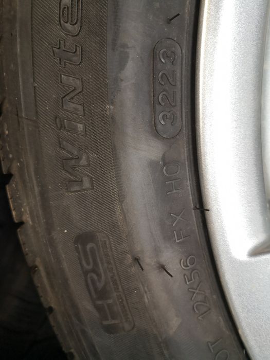 255 45 19 цола гуми като нови hankook dot 23