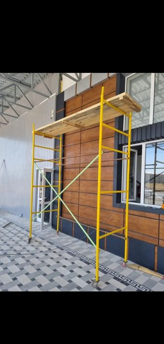 Леса аренда прокат строительный вышка на роликах удобный качественный