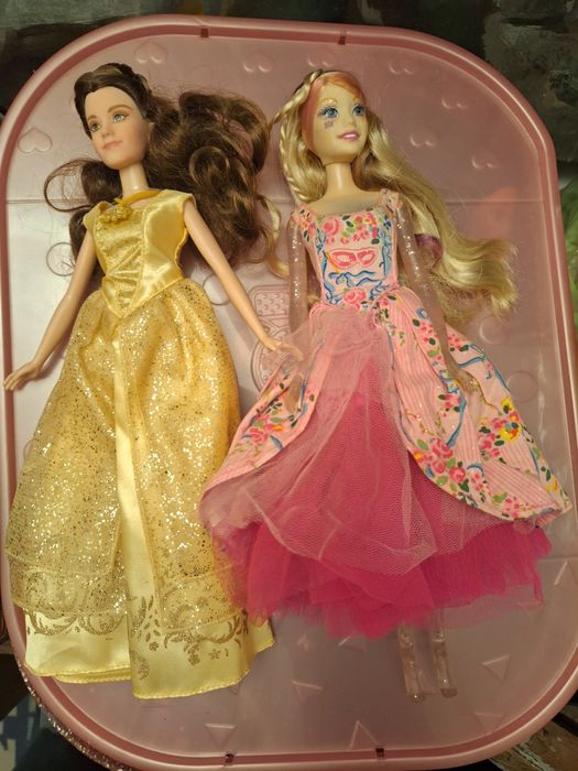 Lot 5 papusi Disney, My Little Pony, Barbie