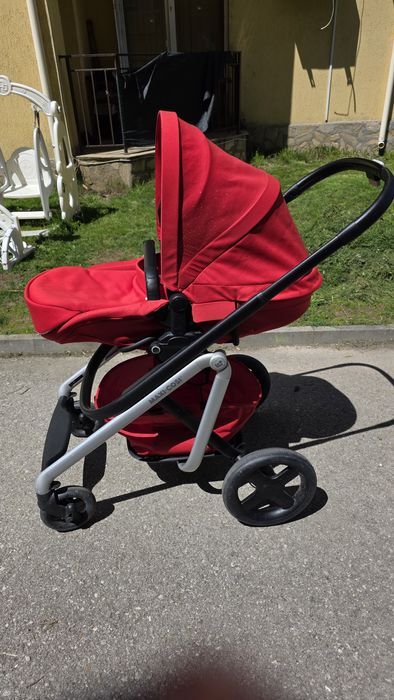 Бебешка количка Maxi-Cosi - Lila, Nomad Red