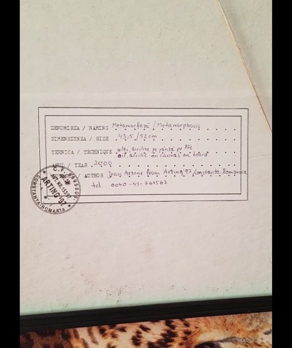 Tablou de Jean Arsene