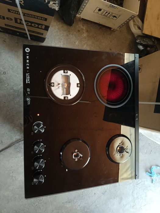 Газ панел янги 60 см 3 та газ 1 та ток