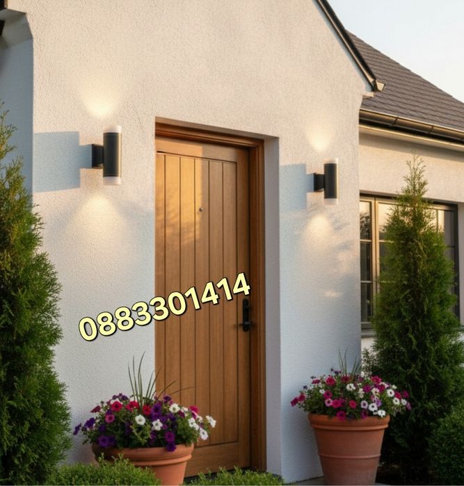 Външен аплик Лампа за стена Водоустойчива