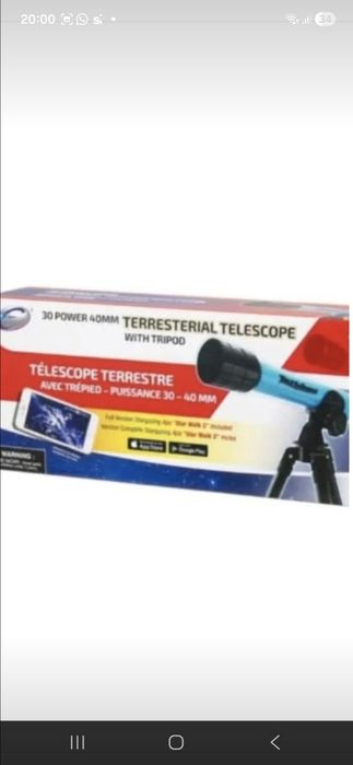 Telescop Astronomic cu trepied