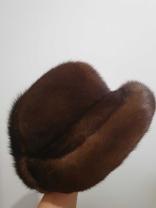 Шапка норковая женская