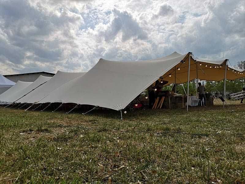 Cort iglu gonflabil 7x7 m, cort stretch 10x15 m, cort pliabil 6x3 m, cort pavilion 4x8 m