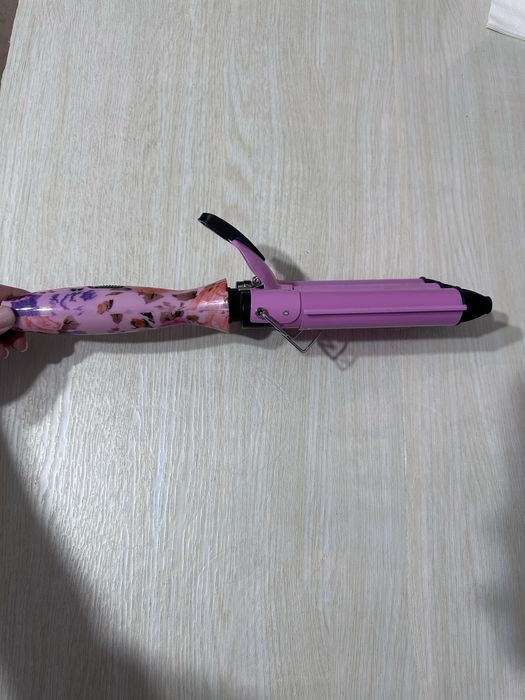 Плойка тройная крупные волны