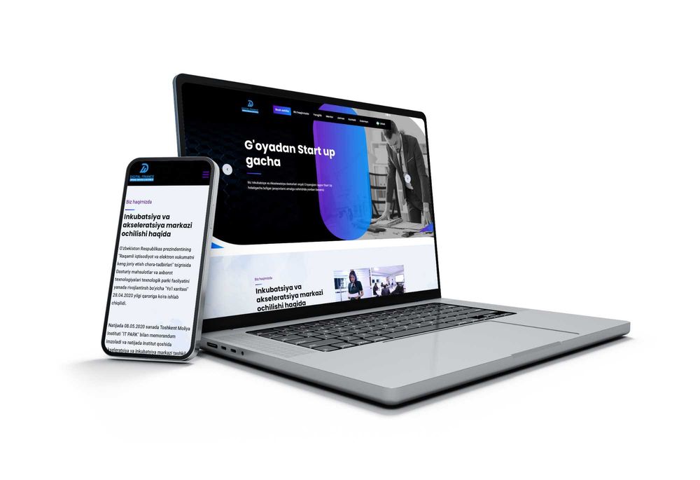 Web sayt, internet magazin, telegram bot yaratish xizmati