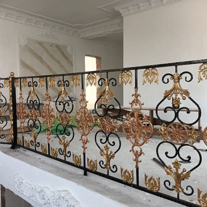 Balustrade din fier forjat