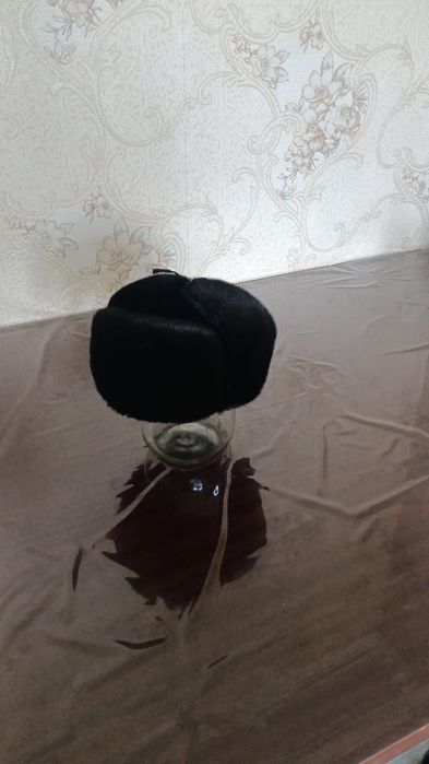 Норковая шапка мужская