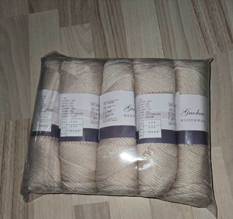 Fir tricotat lana merinos Alpaca 500 g