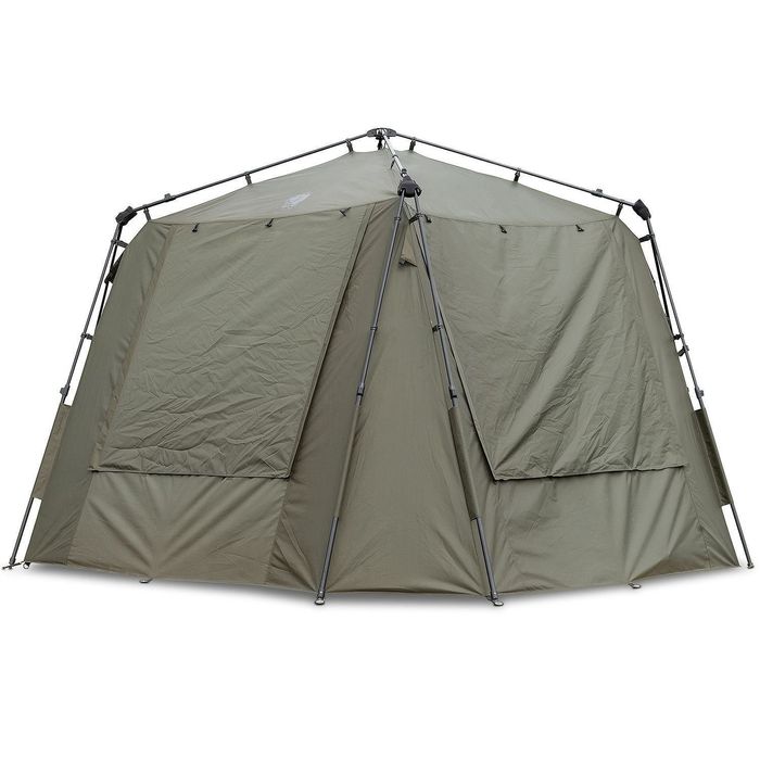 nash blockhouse със зимно покривало е колчета за навес