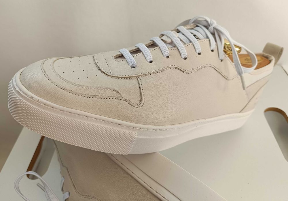 Pantofi sport casual 44 44.5 premium Melvin & Hamilton NOI piele natur