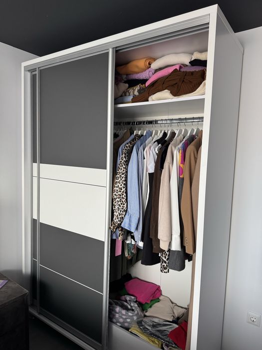 Dulap dressing cu 2 usi culisante