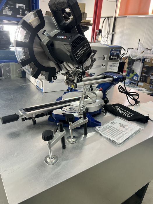 Пендула / Настолен потапящ циркуляр с изтегляне Scheppach HM2000SE -2000W ,4700 об/мин
