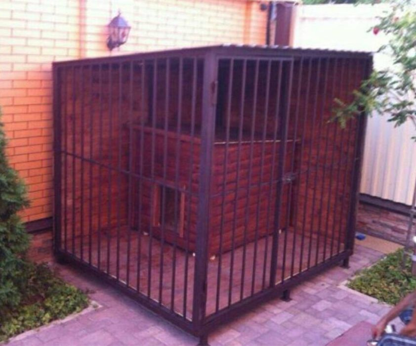Вольер, будка для собак, домик для собак