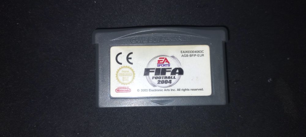 Joc Gameboy advance fifa 2004