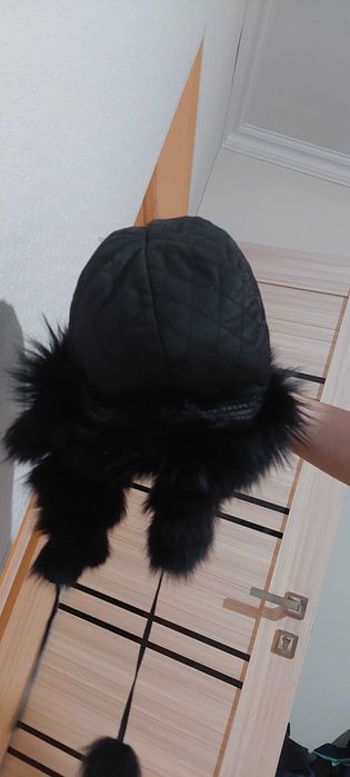 Женская норковая шапка