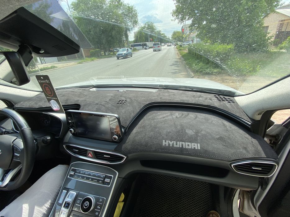 Накидка на панель из алькантары