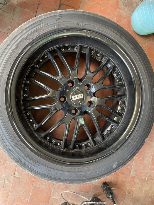 Джанти ROYAL 18” с много добри гуми yokohama 5x120 bmw e90 , e60