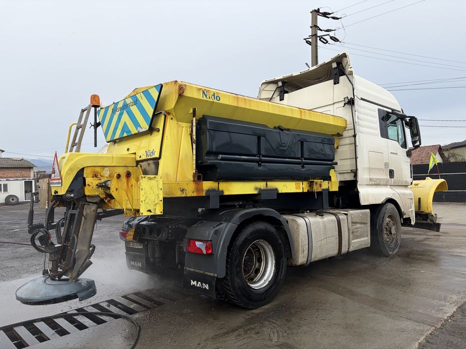 MAN TGX 18.480 , 4x4 HidroDryve , Pritarder, lama zapada Nido , sărăriță Nido