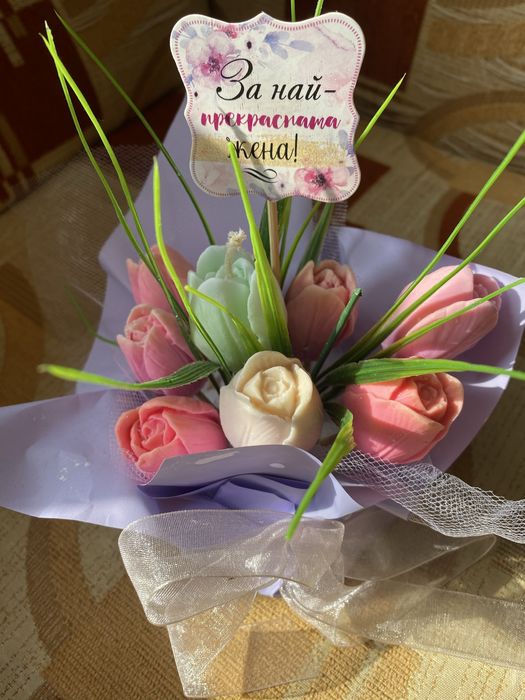 Сапунени цветя ………..