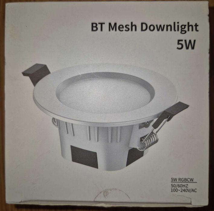 Set 6 spoturi smart BT+ telecomandă + 2 bridge Wi-Fi