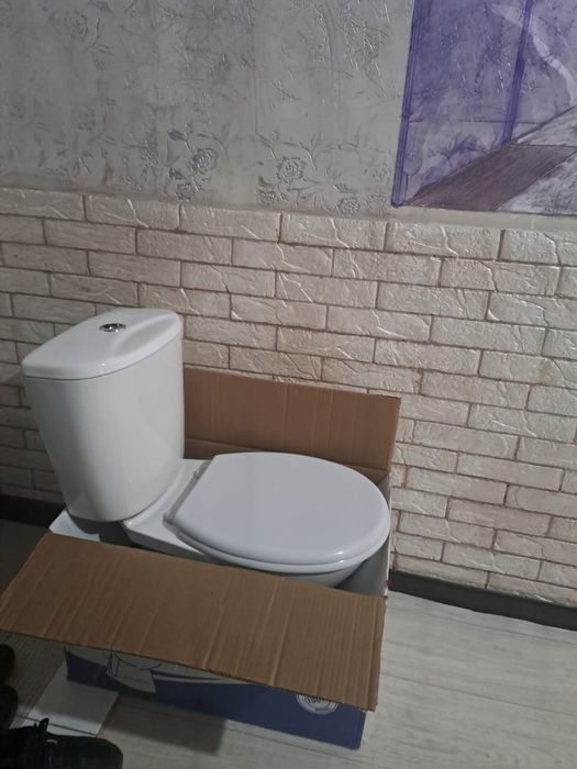 Унитаз в хорошем состоянии