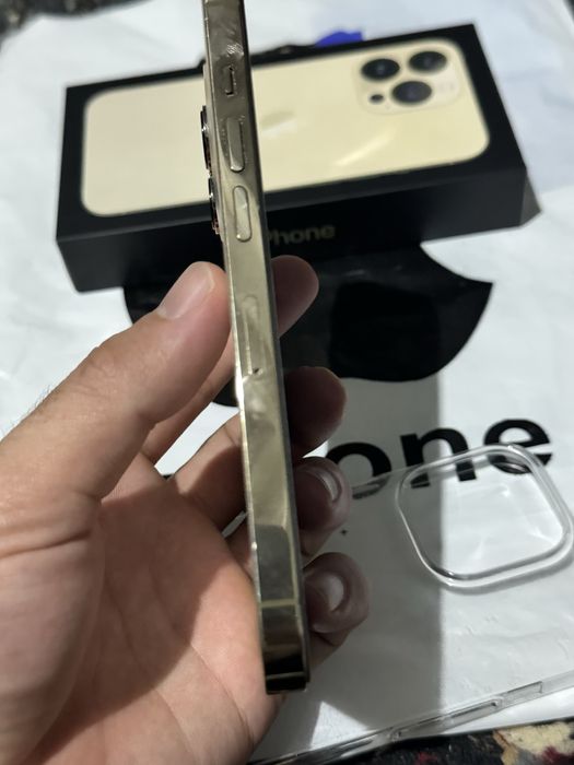 iphone 13 pro gold 256 tali karopka dakument tel ochilmagan 74 yomkost