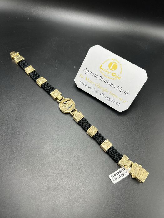 Bratara snur aur 14k 60.92 gr lungime 24 cm cod 22979