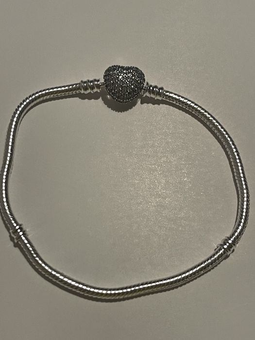 Bratara inima cu pietre   marimea 21