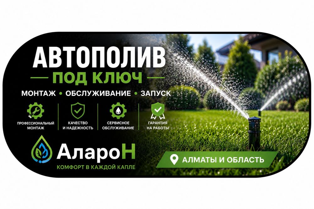 Полив для газона
