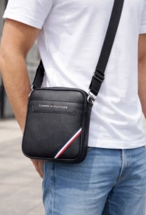 Мужская новая сумка барсетка Tommy Hilfiger оригинал
