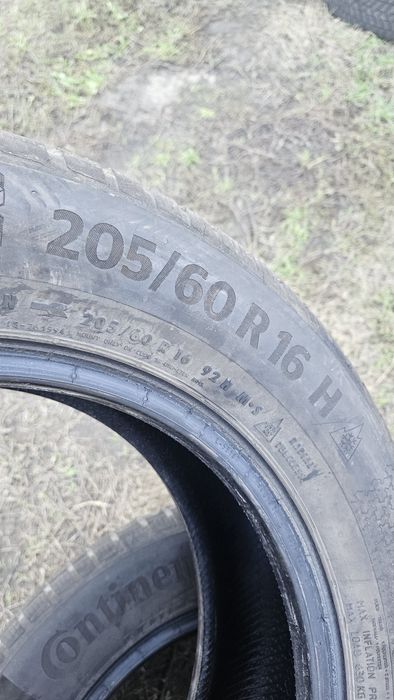 4бр гуми 205 60 16 дот 22 континентал