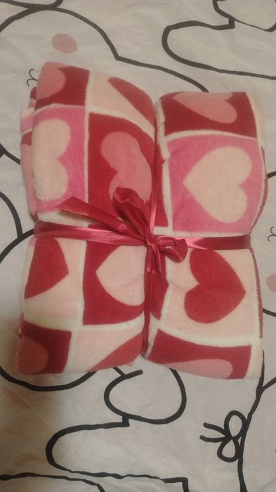 Ново одеало сърца