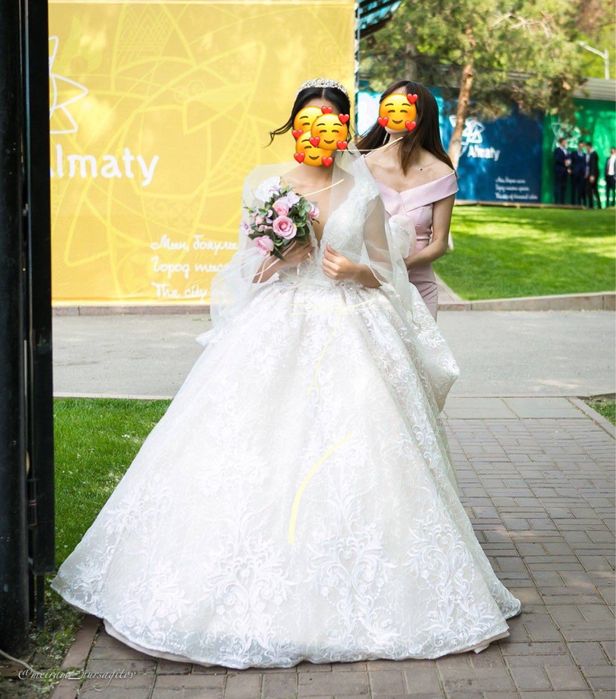 Платье мечты для свадьбы — надето 1 раз