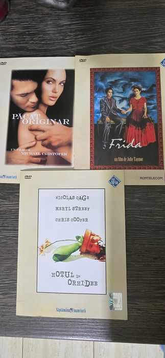 Colecție DVD originală ~50 titluri + Discovery + curs Titi Aur – tot l