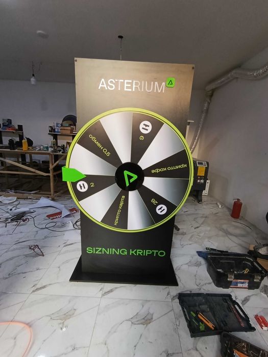 Изготовление Колесо фортуны