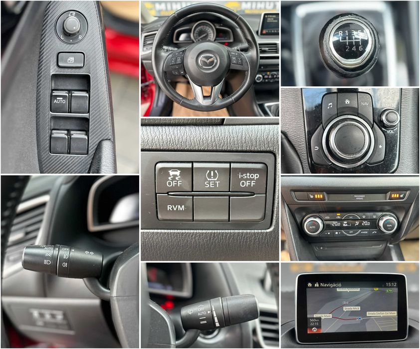 Mazda 3 1.5 Benzina (101 CP) 2015 Euro 6 | Rate fixe | Garantie