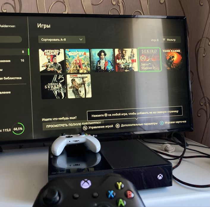 Продам xbox one fat