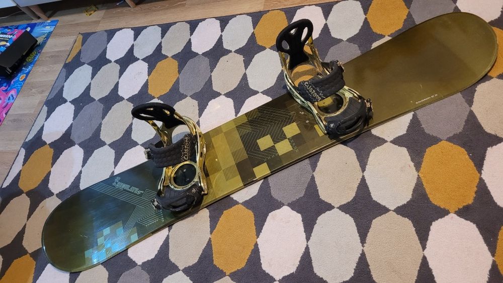 Placa snowboard SALOMON 164 cu legături BURTON