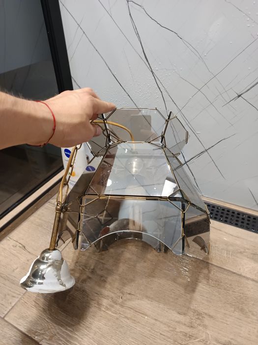 Стъклен полилей Е27