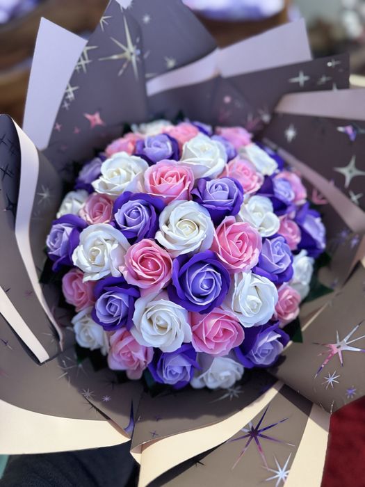 Buchet trandafiri de sapun 46