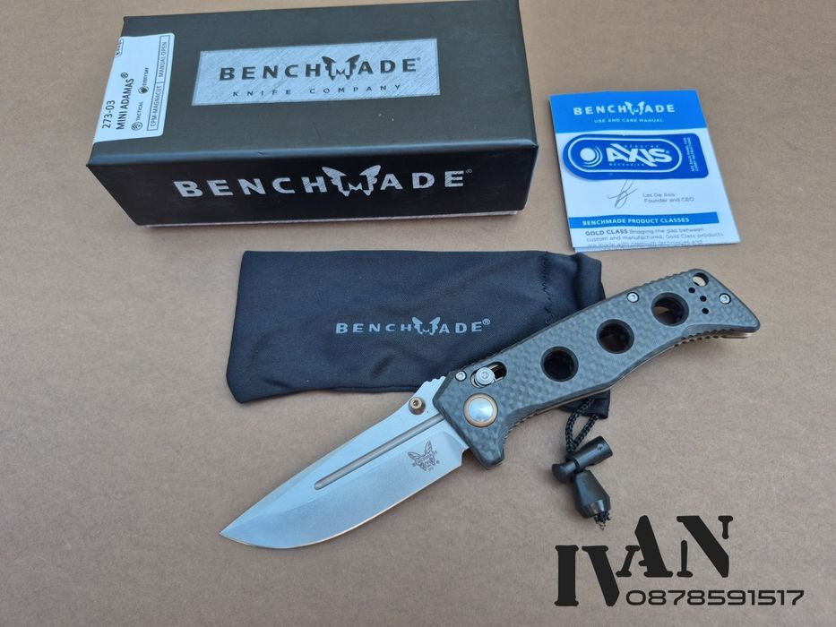 Сгъваем нож Benchmade 273-03 Mini Adamas -Carbon