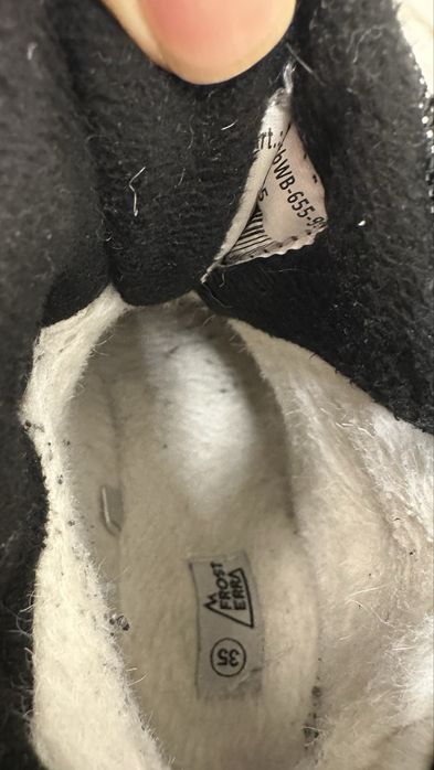 Зимние сапоги для мальчика 35 размер